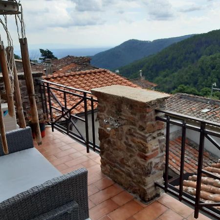 Attic With Balcony At Locanda Del Capo 카판노리 외부 사진